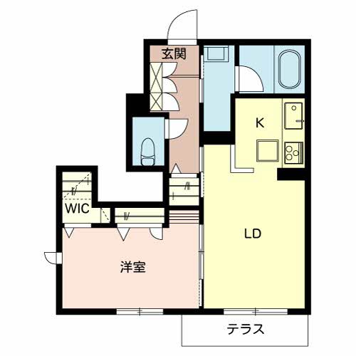 メゾン ラ・ソルピアB棟 B103号-4