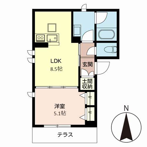 シャーメゾン長岡 0101号-14