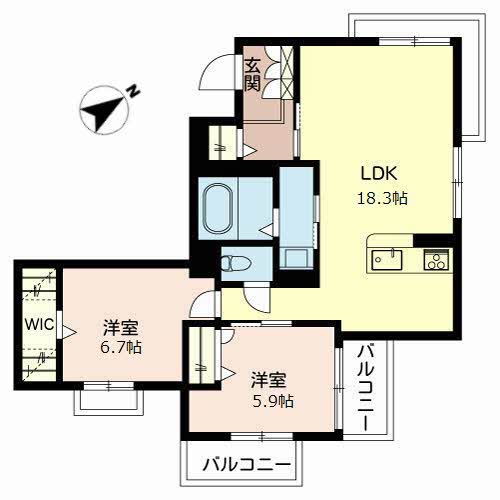 シャーメゾン桜須磨寺 0201号-2