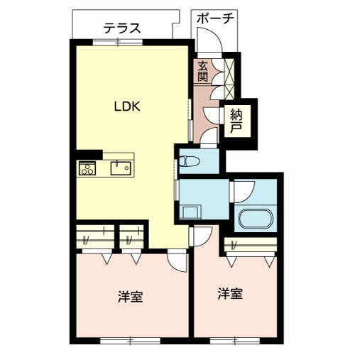 ヴァンヴェール生駒 0102号-3