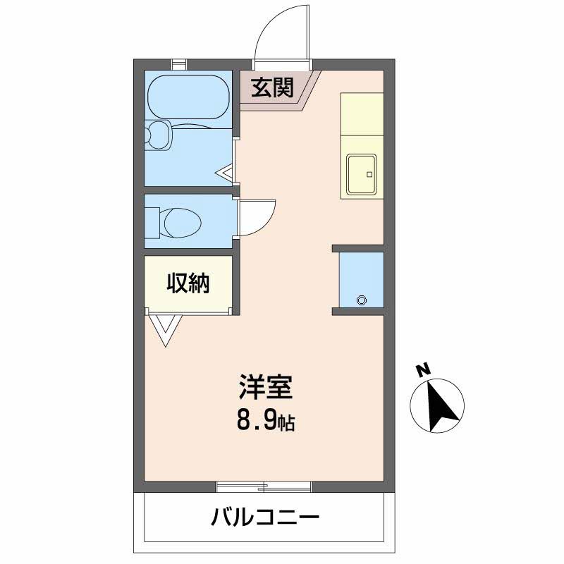フレグランス岡 0201号-2