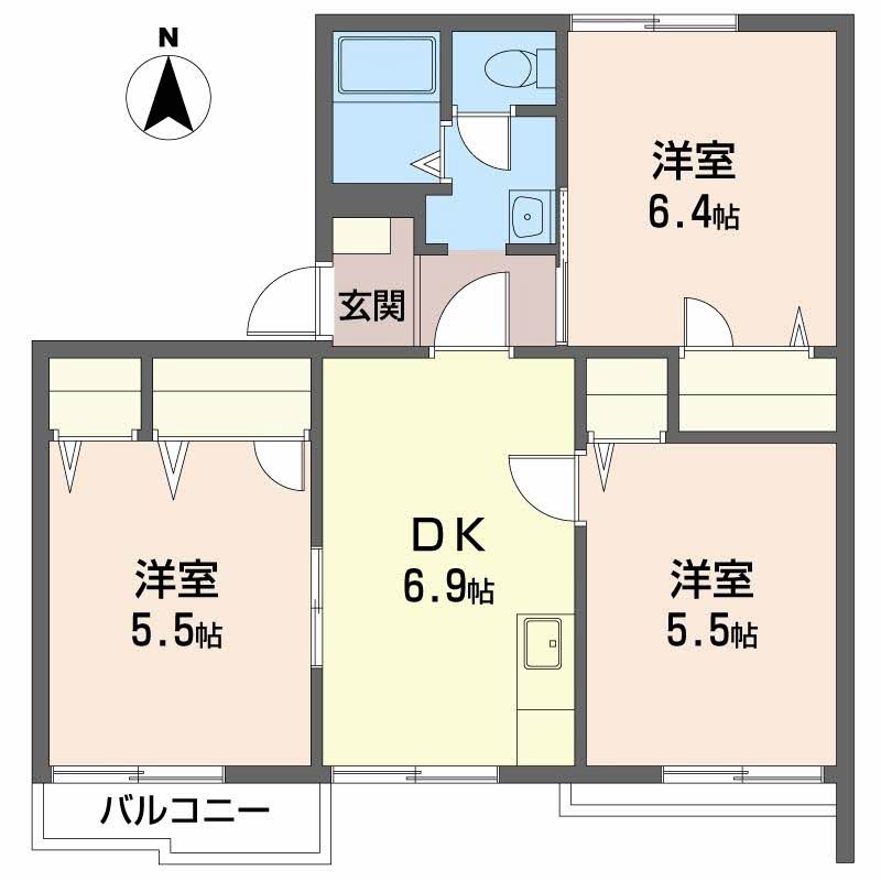タウニィ高松 B201号-5