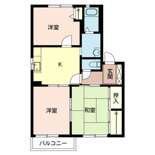 はぴねすハイツ喜田0205-2