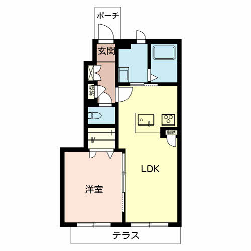 フェリーシード桜丘Ａ棟・Ｂ棟 A106号-16