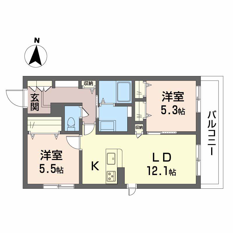 シャーメゾンシャルム磯上 0206号-16