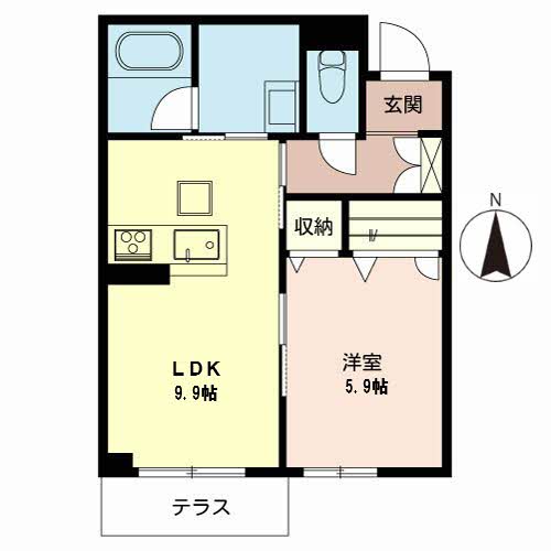 シャーメゾン勧修0103-2