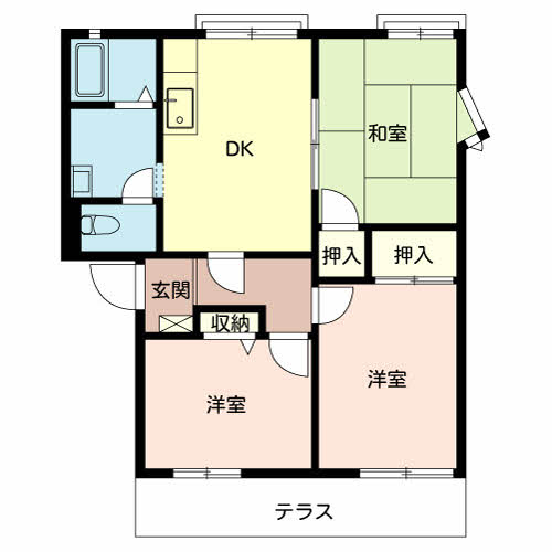 アネックス御立Ｂ・Ｃ B102号-2