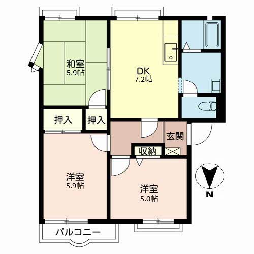 アネックス御立B・C B201号-12