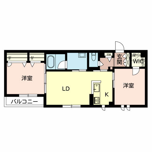 クレオール鶴見２番館 0203号-2