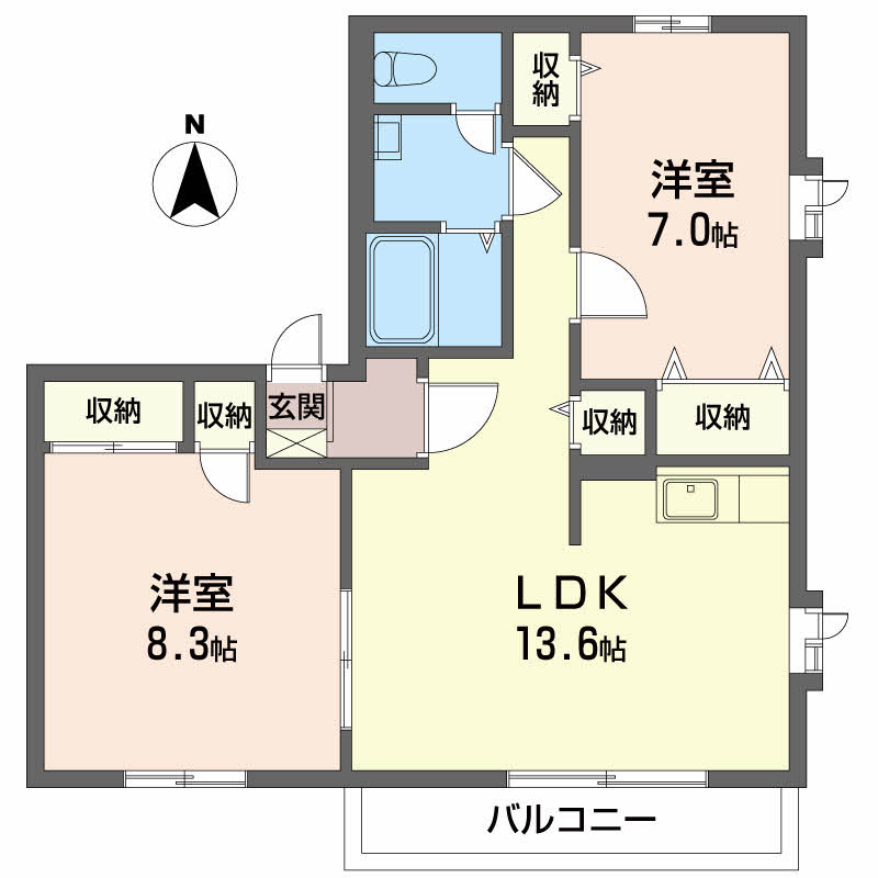 楠葉丘ハイツ　Ⅰ・Ⅱ 1103号-3