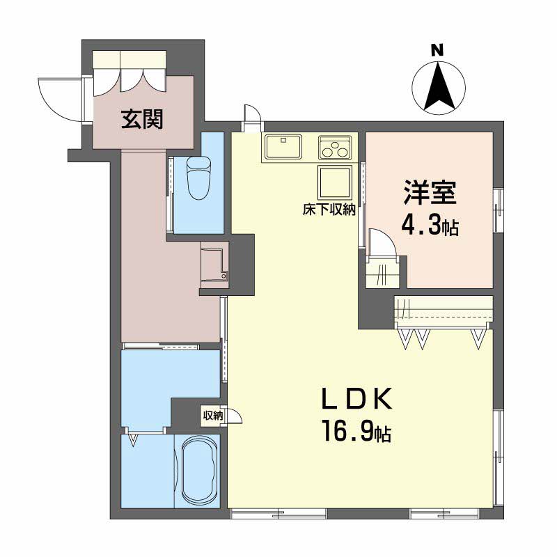 シャーメゾン楠葉 0101号-6