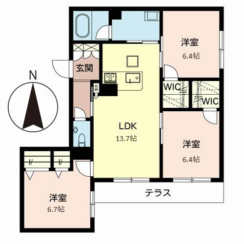 グリシーヌ御所西Ⅱ 0101号-16