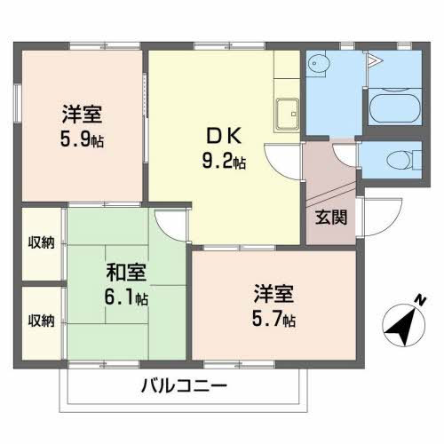 ガーデンタウン清水B201-2