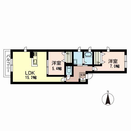 ローゼ八坂 0201号-2