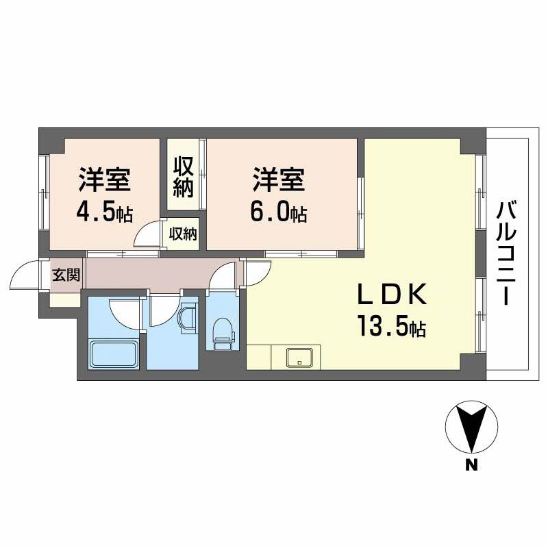 カーサ北堀江0602-2