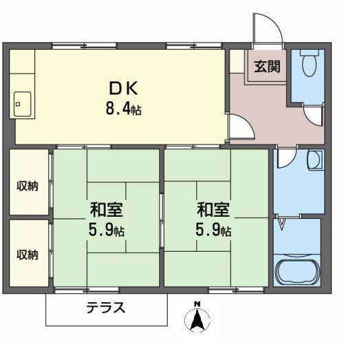 コートヴィレッジⅡ0102-2