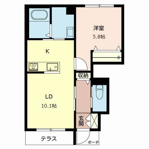 シャーメゾンボヌール 0101号-2