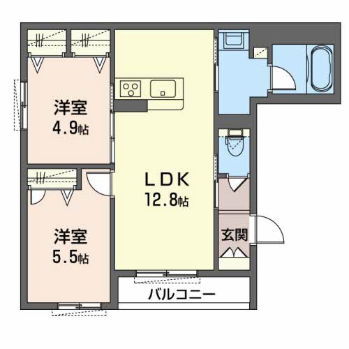 シャーメゾン　セレナ　ヴィラ　小阪Ｅ 0201号-7