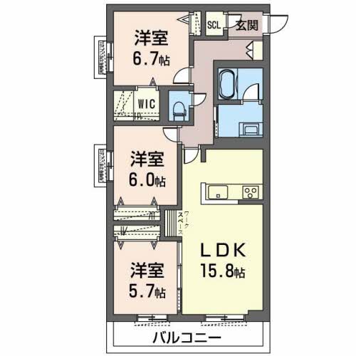 オカバ姫路青山シャーメゾン A305号-16
