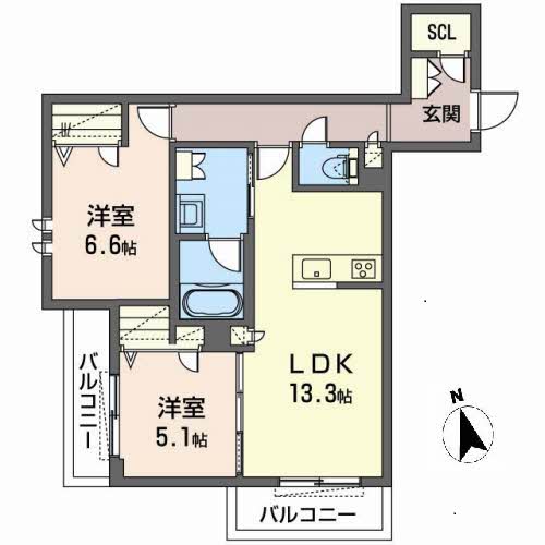 シャーメゾン ソラ 0206号-16