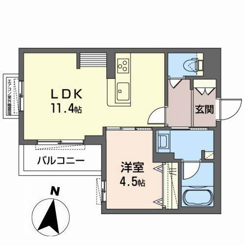 K.D Nakamozu Villa 0202号-16