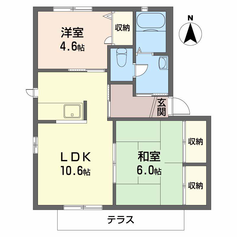 シャーメゾン茄子作Ⅱ B102号-2