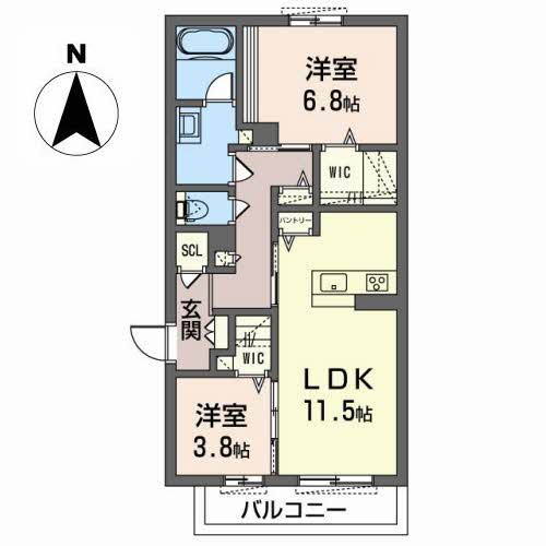 シャーメゾン　セレーノ A203号-16