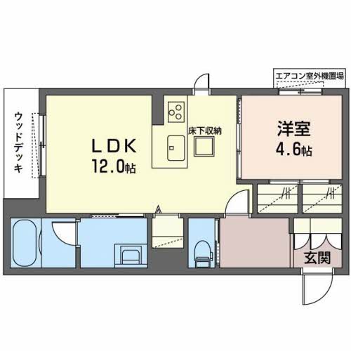 シャーメゾン西朱雀 0102号-15