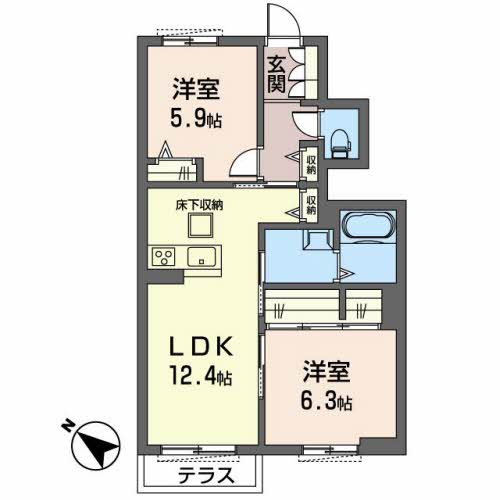 シャーメゾンＭＥＬＩＡ0105-2