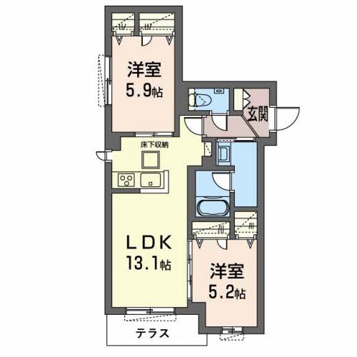 シャーメゾンガーデンズ天文町 0101号-6