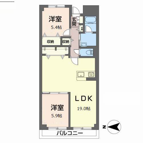 ヴィラ・ソレーユ高槻 0302号-16