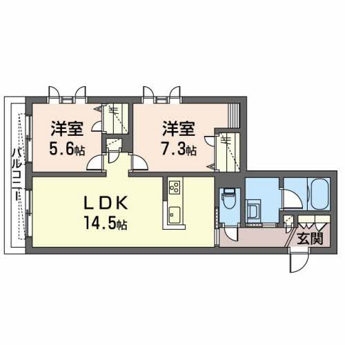 シャーメゾン・ラ・スイートＫＡＭＩＹＡ 0203号-6