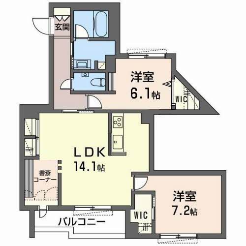 シャーメゾン甲子園口エスポアール 0201号-14