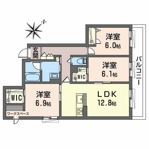 シャーメゾン　ルーナ　ノワ 0202号-6
