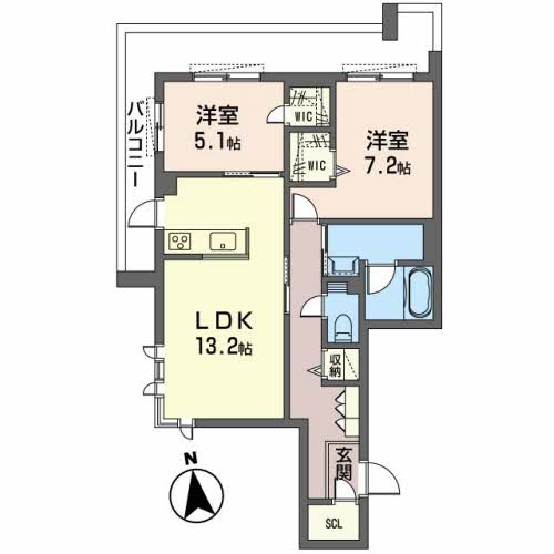 シャーメゾン　エクラージュ　中山寺南 0301号-2