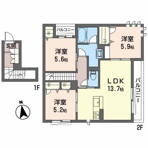 シャーメゾン　陽 0201号-16