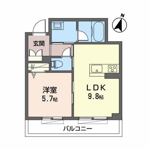 シャーメゾンかめきた 0202号-5