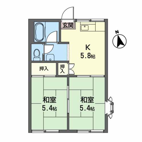 上松ハイツ 0101号-2