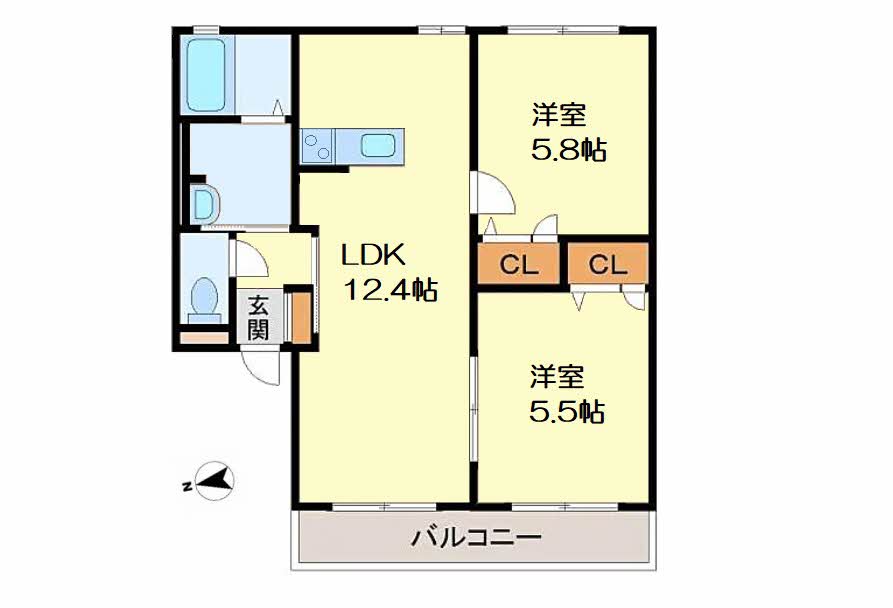 リッチンコートⅠ A204号-16
