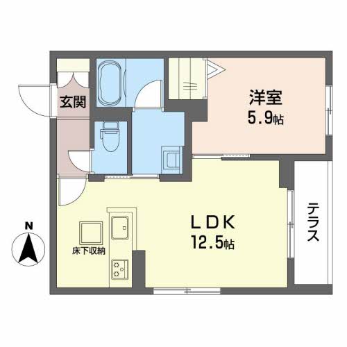 シャーメゾン　レグ　北山 0105号-5