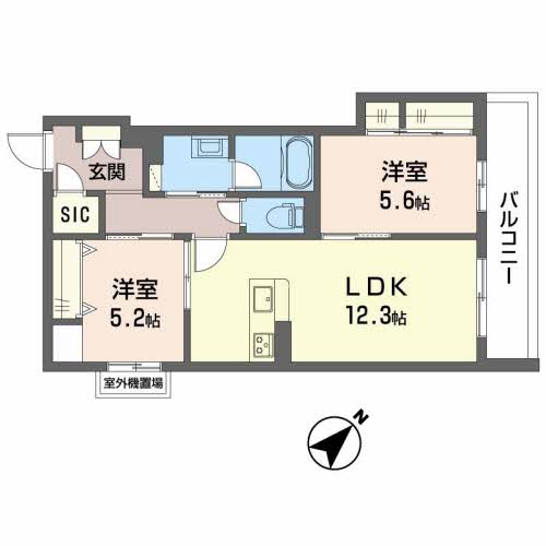 シャーメゾン　セオ　帝塚山 0203号-16