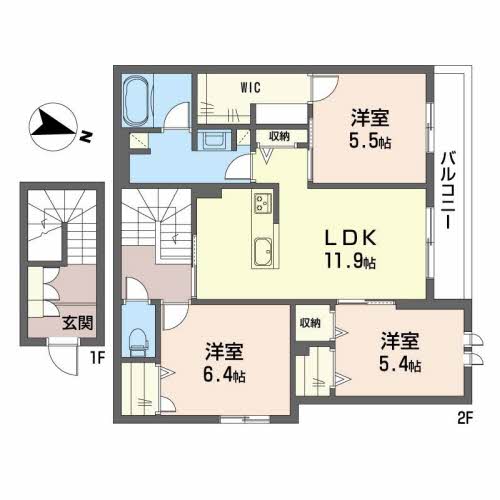 シャーメゾン アンビエラ 0202号-7