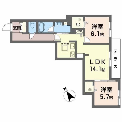 シャーメゾン リッシュ高石 0103号-16