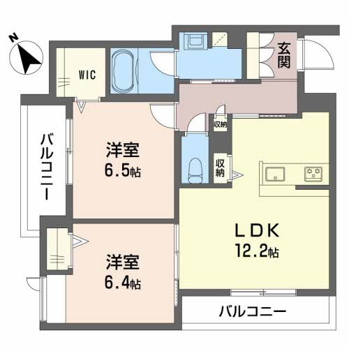 シャーメゾン リッシュ高石 0206号-6