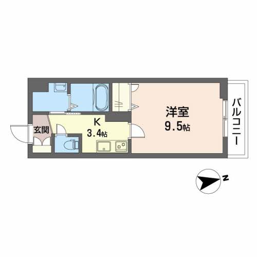 シャーメゾン　オーク八戸ノ里 0206号-16