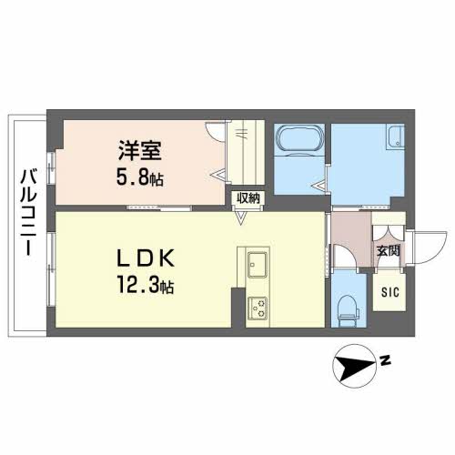 シャーメゾン　オーク八戸ノ里0305-2