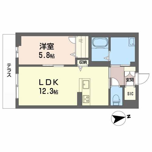シャーメゾン　オーク八戸ノ里 0105号-15