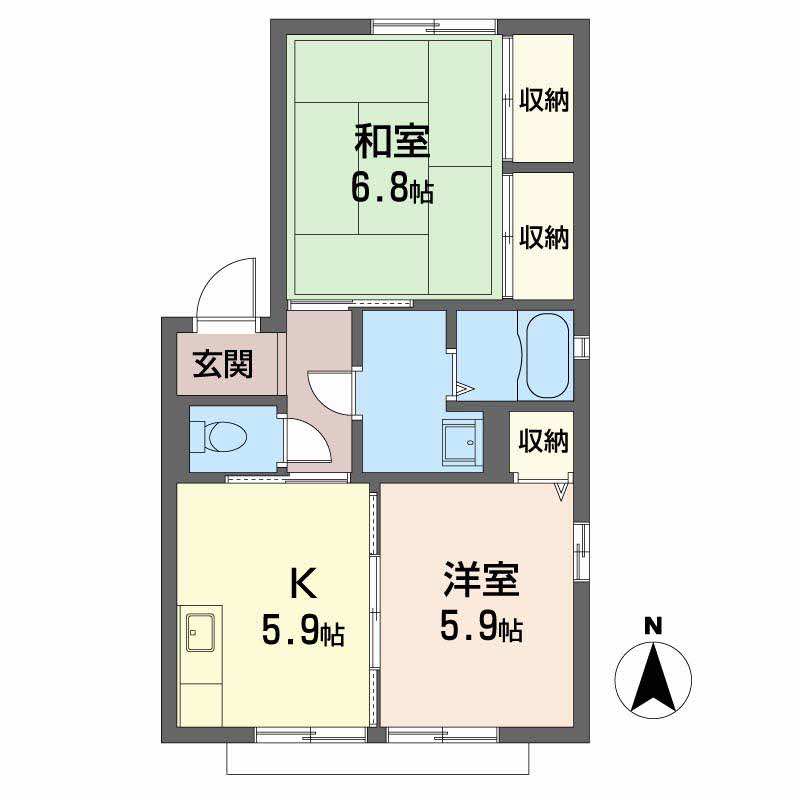 ロジュマンイズミＦＧ棟F101-2