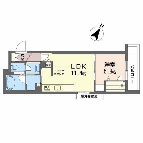 シャーメゾン高徳寺ⅠA202-2