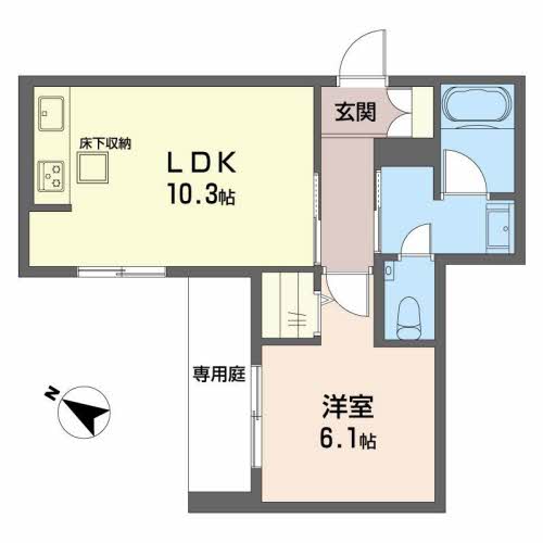 シャーメゾンガーデンズ セリシール高羽 東館 0103号-16